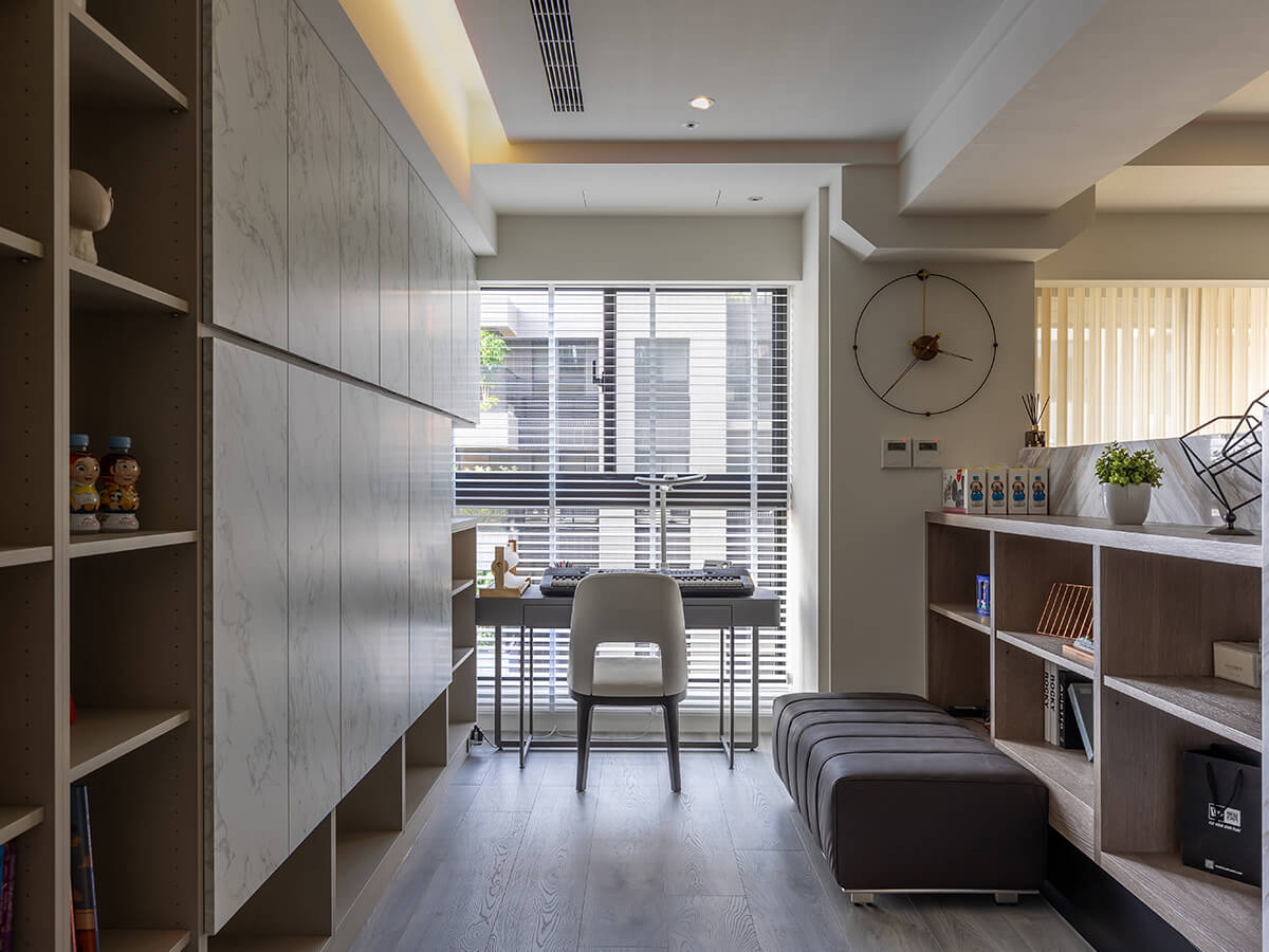 ▲一站式的全方位服務，讓你無須勞心費力就能輕鬆入住 100 分的家