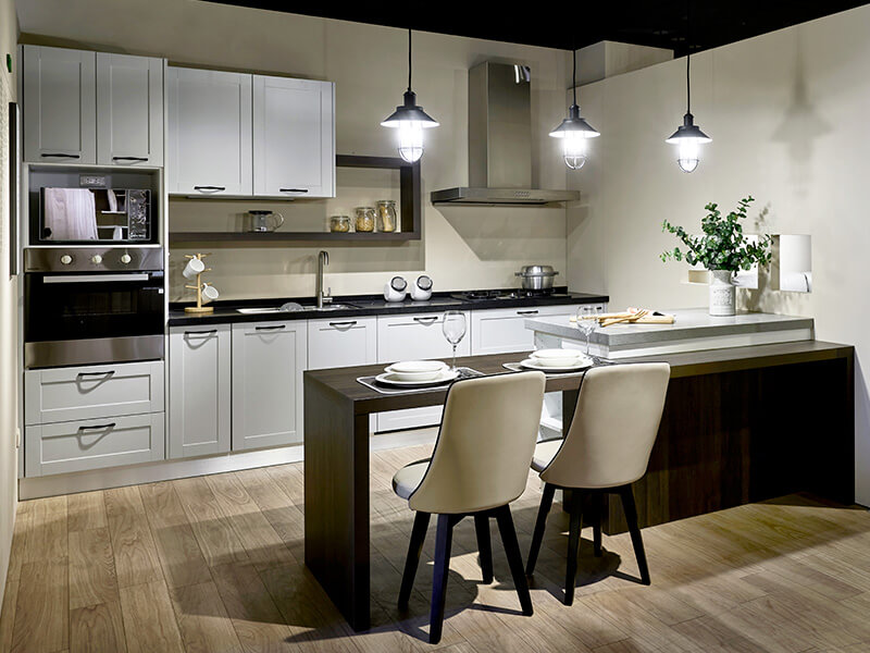 一字型廚房-down