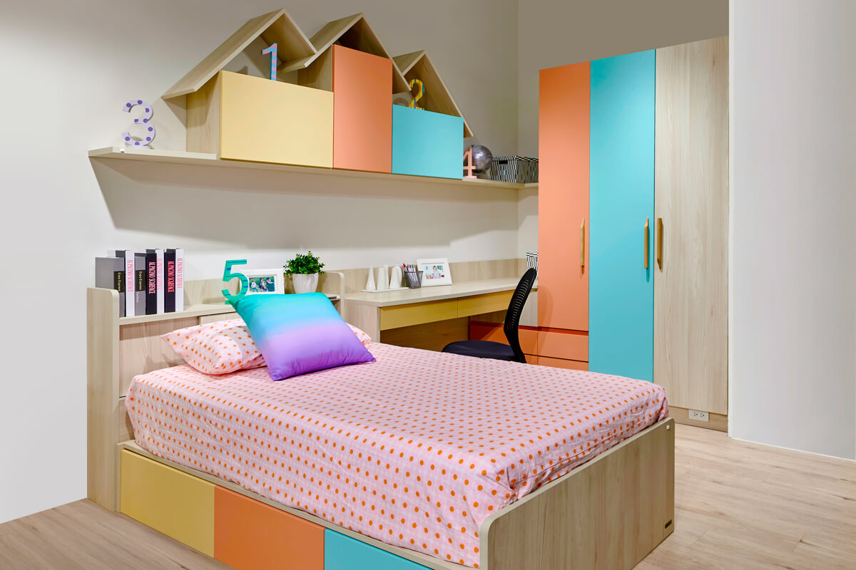 綠野森林_兒童房_產品資訊_Green Furniture 綠的傢俱_系統家具領導品牌01