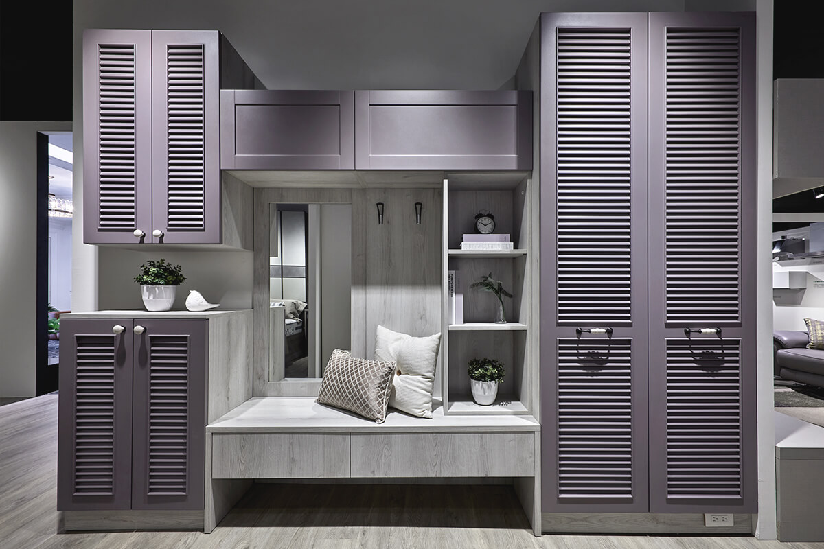 紫菫葉嵐玄關櫃_Green Furniture 綠的傢俱_系統家具領導品牌01
