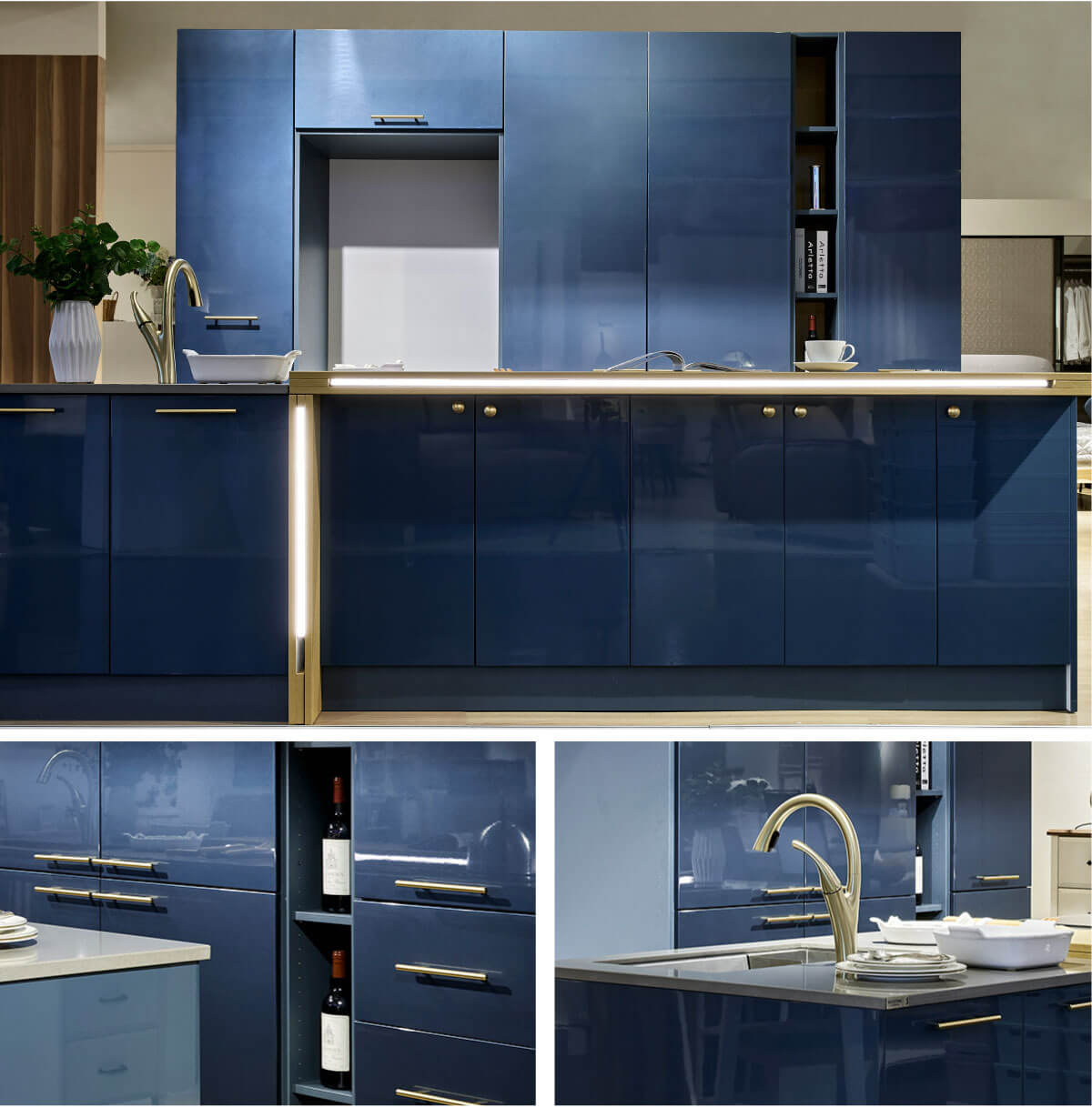 一字型廚房_Green Furniture 綠的傢俱_系統家具領導品牌01