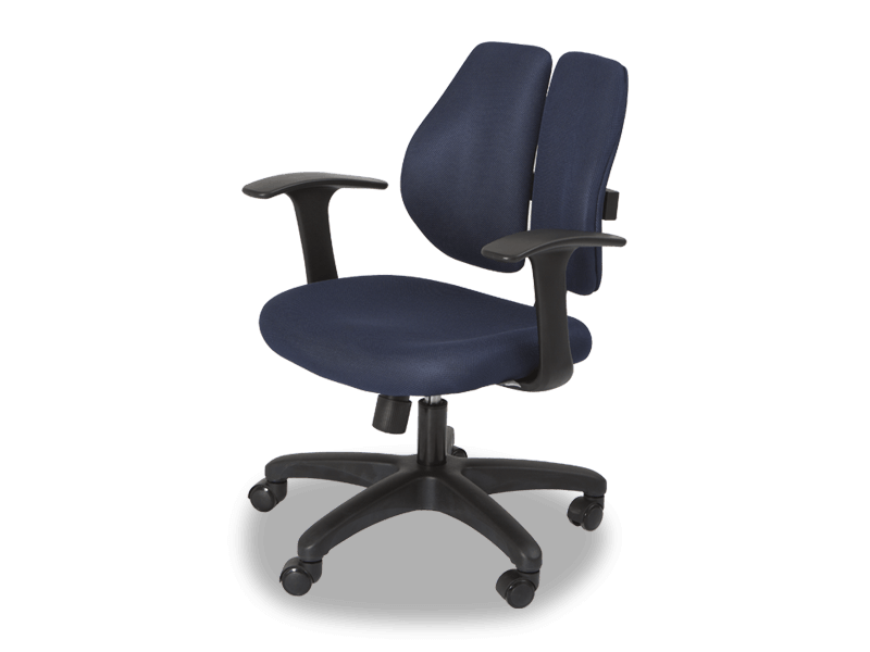 雙背電腦網椅-無頭枕