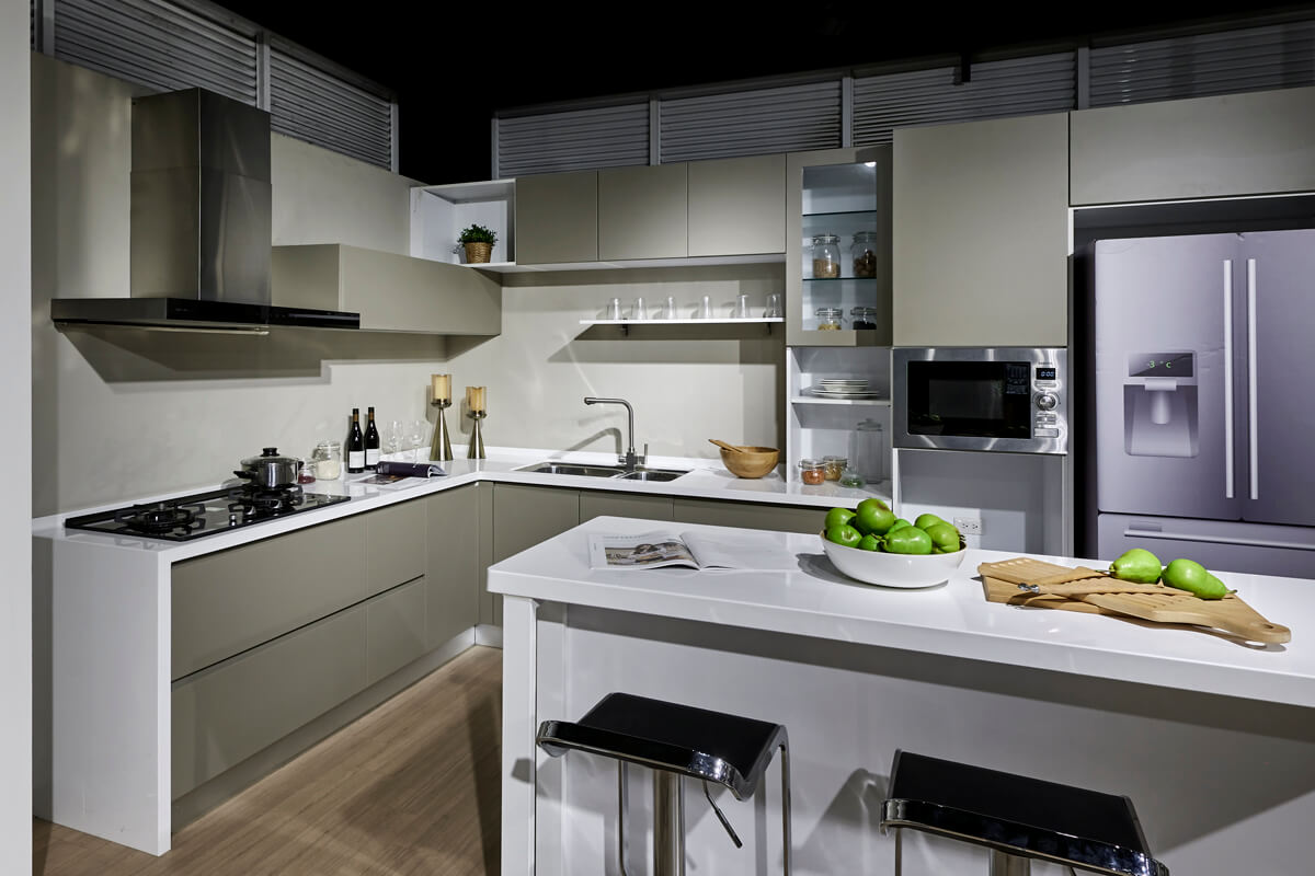 L型中島廚房規劃