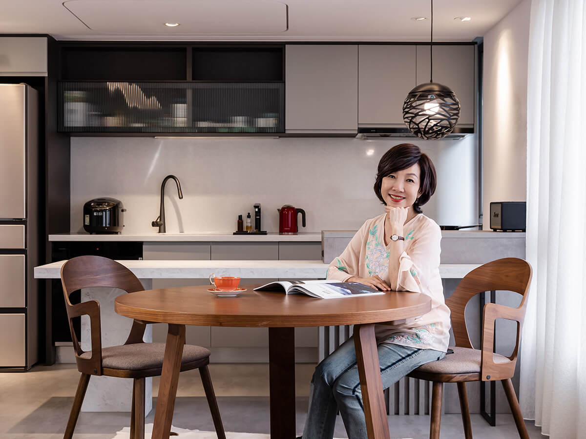 影響力品牌學院創辦人丁菱娟： 自己的第三人生，值得擁有一個隨心所欲的舒心空間