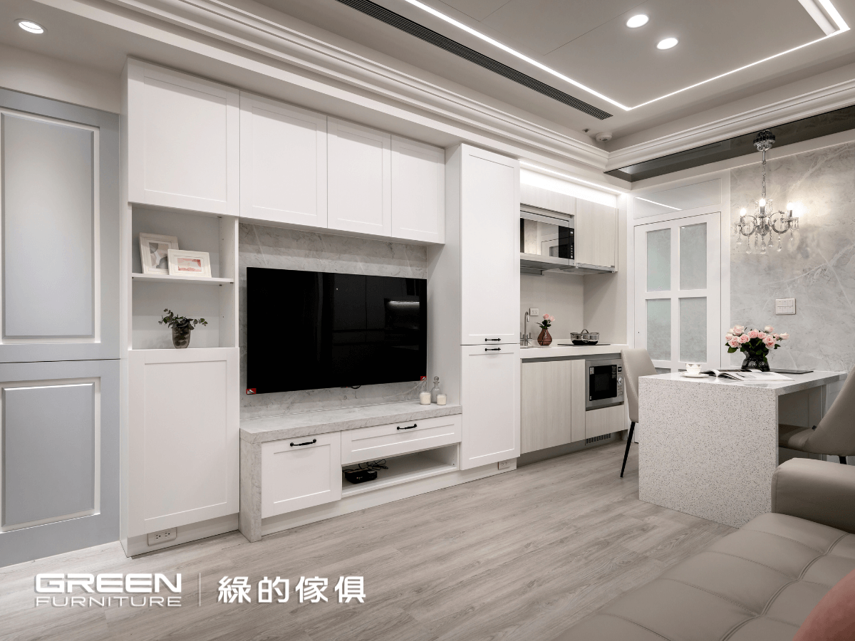 小坪數電視牆設計