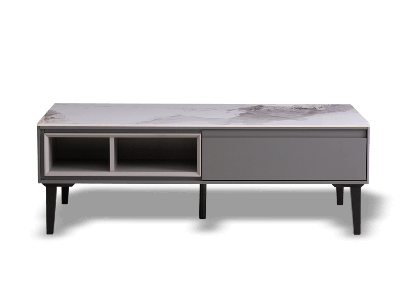 私密內容: 香奈兒岩板抽屜大茶几