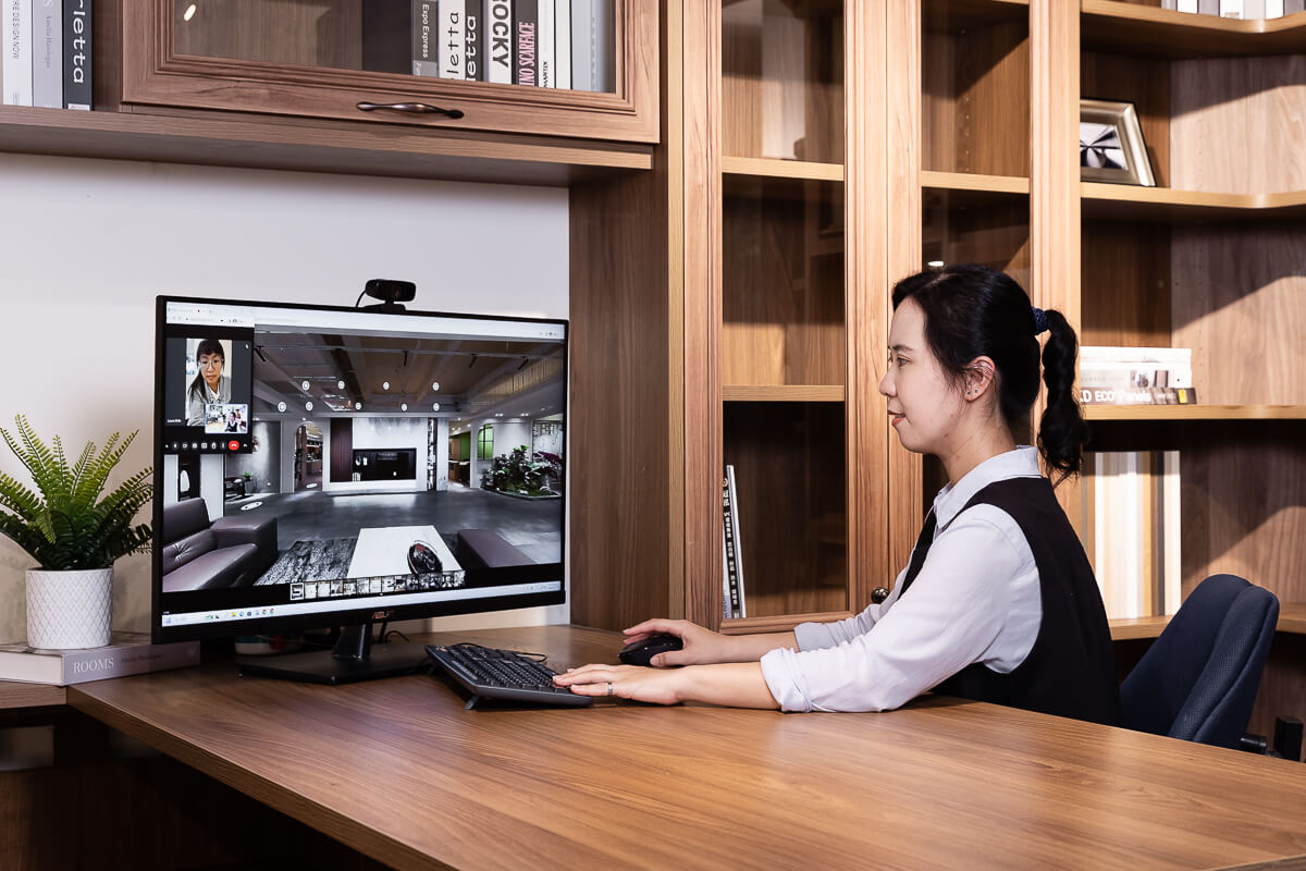 免出門！就能在虛擬門市體驗服務