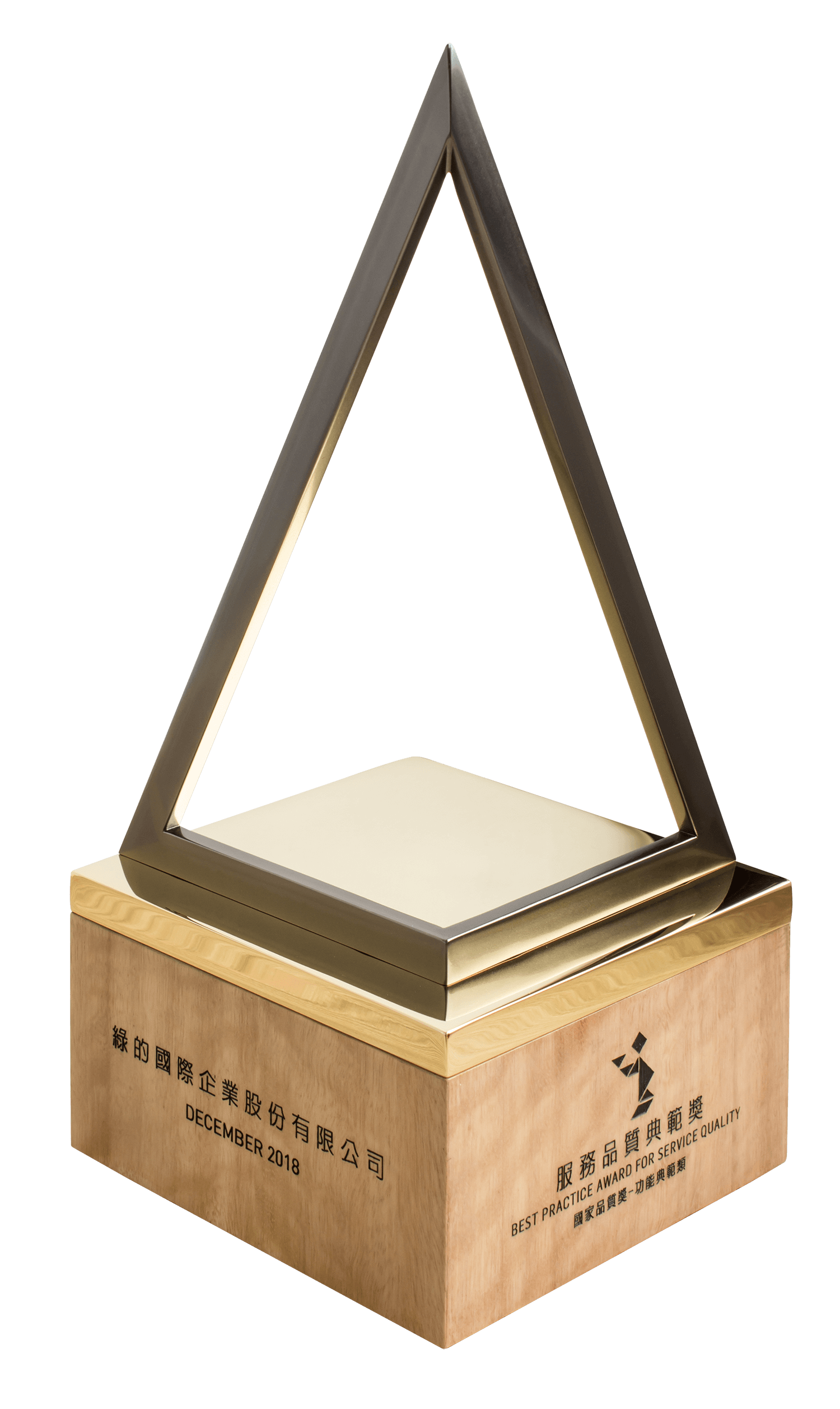 榮獲 行政院「國家品質-服務品質典範獎」