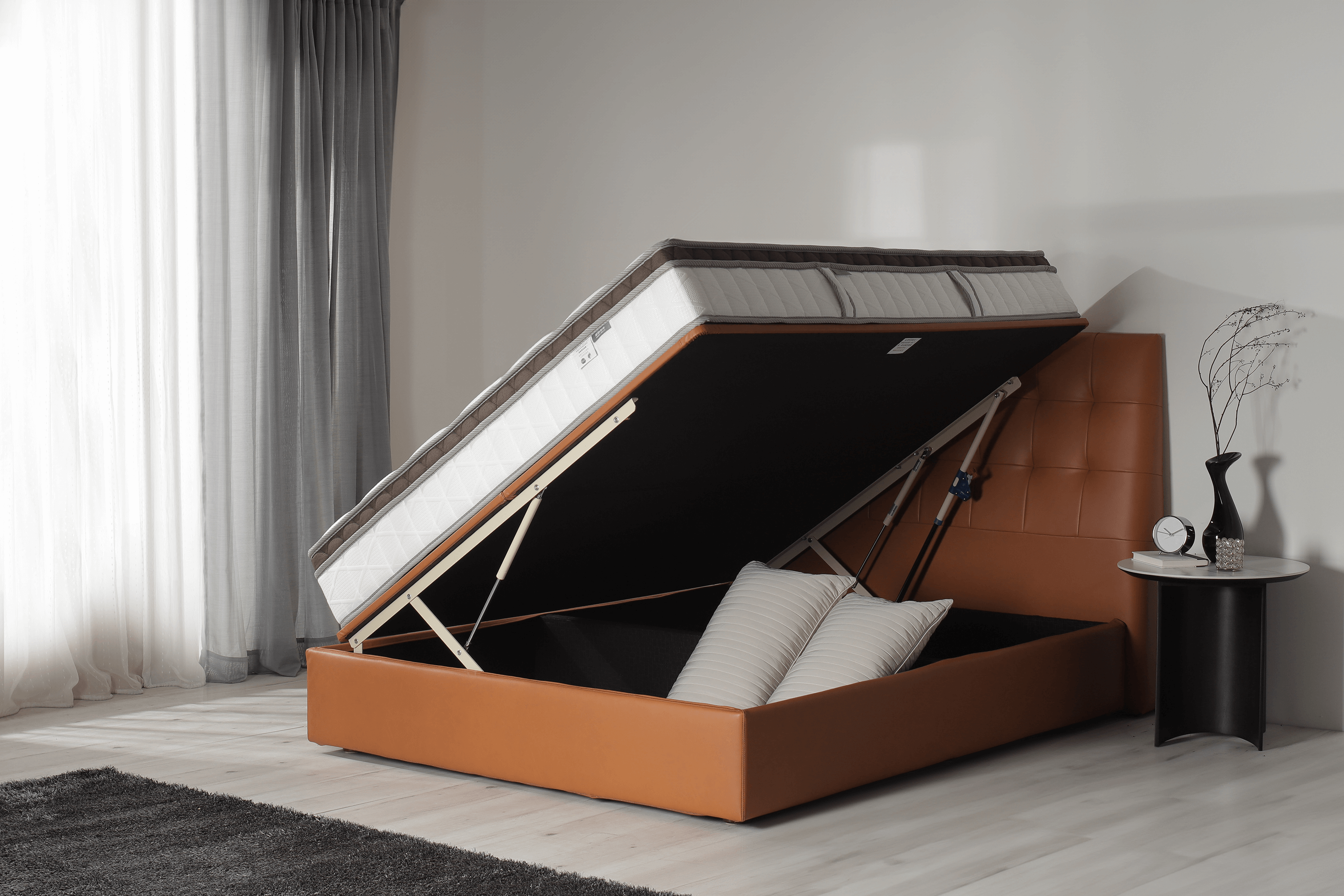 側掀收納OTTMAN BED-訂製床架