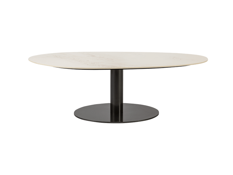 橢圓岩板大茶几