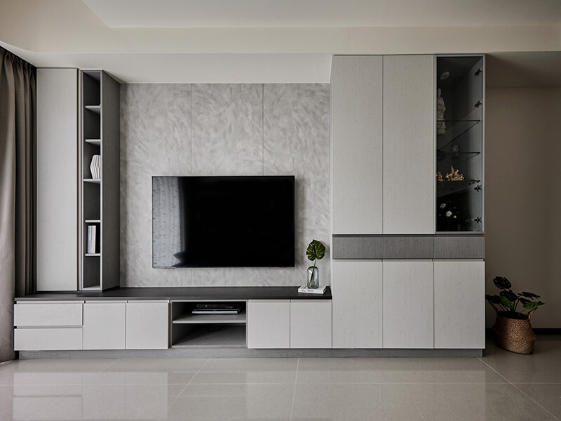 北歐現代風電視櫃設計