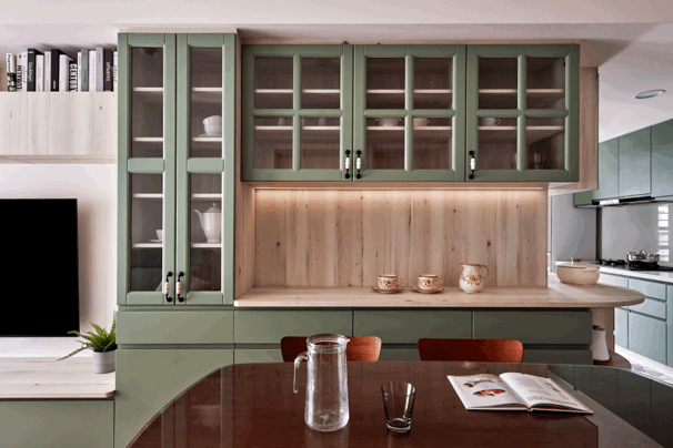 新店李宅_鄉村風櫥櫃_Green Furniture綠的傢俱15