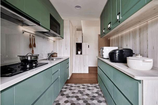 新店李宅_鄉村風櫥櫃_Green Furniture綠的傢俱16