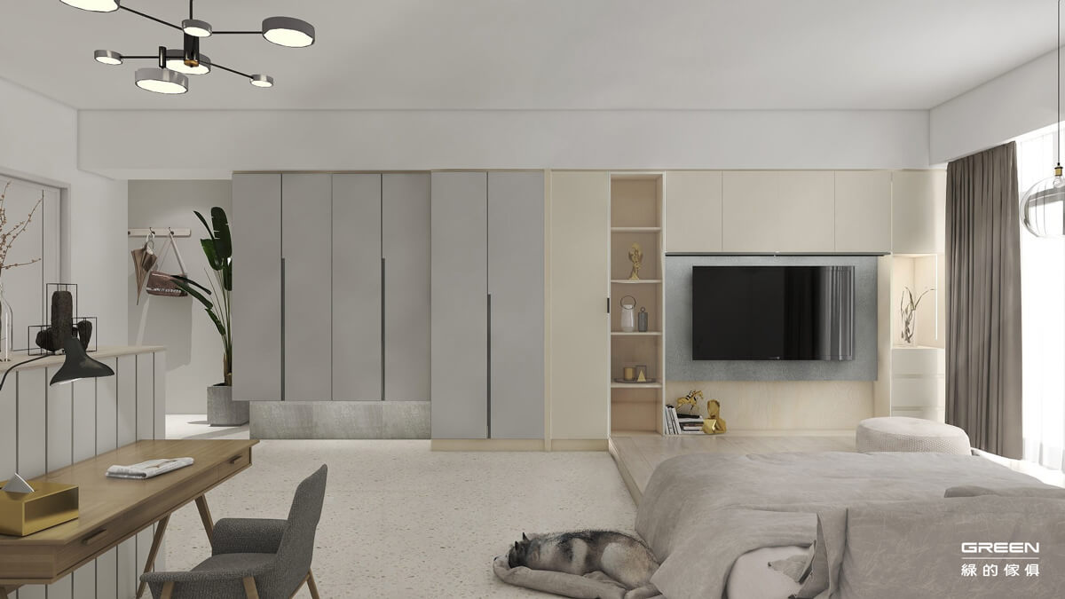 綠的傢俱2023年最新 系統設計板材色彩趨勢Part2-大地色-空間｜綠的知識家｜綠的傢俱08